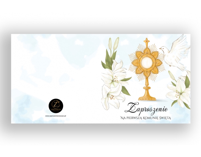 Zaproszenia na komunię 